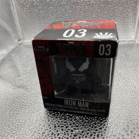 Funko Mystery Minis – Marvel Venom #03 Iron Man (Vinyl Figure) - Picture 5 of 5